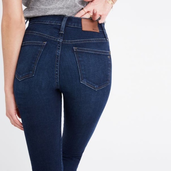 NWOT Madewell Size 24 High Rise Skinny Jeans Lynchburg Wash - Picture 2 of 12